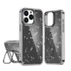 Funda Magnética Brillante Sombra Dos en Uno para Teléfono Compatible con iPhone1716Promax Soporte para Cámara Cubierta Protectora