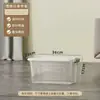 Nova Caixa Organizadora Transparente Plástico Grande Capacidade Doméstica Roupas Brinquedos Lanches Caixa Organizadora Recipiente de Armazenamento Armazenamento Roupas
