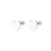 Clavos para Oreja de Acero de Titanio con Forma de Estrella, Luna, Corazón de Amor Tridimensional de Venta Caliente Japoneses y Coreanos Sin Caída, Electrochapado al Vacío para Hueso de Oreja para Mujeres