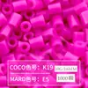 Paquete de Recarga de 264 Colores 1000 Piezas 2.6 mm Fusion Beads Tablero de Pines Set de Rompecabezas Beads para Planchar Serie Completa de 264 Colores