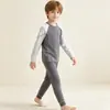 Ropa y pantalones de algodón puro de otoño para niños, ropa de casa antibacteriana Clase A para niñas, pantalones de otoño para niños que no requieren ropa interior, ropa de otoño para niños mayores