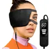 Máscara de olho elétrica aquecida por USB transfronteiriça aquecimento de grafeno temporização ajuste de temperatura monocular quente respirável sombreamento compressa quente máscara de olho