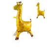 Puesto de Celebridad de Internet con Productos Nuevos con Ruedas Globo Caminante Película de Aluminio Elefante Jirafa Unicornio Caballo Dinosaurio Modelado Animal de Dibujos Animados