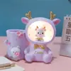 Adornos de Escritorio Creativos Bella Coneja Portalápices Lámpara Almacenamiento Decoración Regalo para Amigos Decoración del Hogar Regalo para Estudiantes Venta al por Mayor