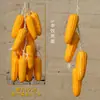 Espetos Decorativos de Frutas e Legumes Pendurados, Espetos de Pimenta Falsos, Milho Decorativo para Ornamentos de Fazenda, Restaurante, Pátio, Pingentes de Colheita