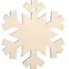 Decoración de Árbol de Navidad Transfronteriza Artesanías de Virutas de Madera Colgantes Navideños DIY Fiesta en Casa Etiquetas Navideñas de Madera