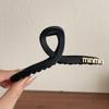 Pinza para el pelo de celebridad de internet para primavera y verano, nuevo clip grande de tiburón, pasador para cabello con mucho volumen, pinza simple para la parte posterior de la cabeza, accesorios para el cabello, tocado