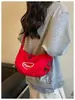 Bolsa de Lona Estilo Coreano Feminina 2026 Nova Grande Capacidade para o Dia a Dia Bolsa Dumpling Esportes Viagem Ciclismo Ombro Único Transversal