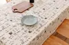 Tecido de algodão e linho com tinta para caligrafia estilo antigo Toalha de mesa estampada estilo chinês Tecido para almofada e sofá Tecido de linho para artesanato diy