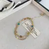 Pulsera Burbuja Colorida Dulce Dopamina, Diseño de Nicho de Lujo con Sensación de Alta Gama, Doble Capa, Accesorio de Mano Exquisito y Versátil