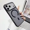 Capa Magnética para Celular com Toque de Pele Fosca para iPhone 18 Pro Max Apple 17 Capa Protetora Anti-queda Armor 15