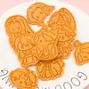 Nome de Código Simulado Yanchuofeng Conjunto Criativo de Moldes para Biscoitos Forma de Q-Version Molde de Pressão para Assar Adequado para Padeiros Iniciantes