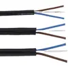 Cable de alambre de cristal transparente para candelabro de uso doméstico, alambre de acero flexible, 2 hilos, 0.2, 0.3, 0.5, 0.75 mm² cable de alimentación