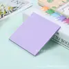 Color fluorescente lindo personaje de dibujos animados nota adhesiva transparente desprendible bloc de notas adhesivo desprendible nota n veces nota nota lote