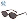 93088 miu home fashion gafas de sol polarizadas 1.1 gafas de sol coreanas de alta calidad montura pequeña europea y americana TR estampado de leopardo