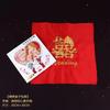 Pañuelo Boda Rojo Chino Doble Felicidad Patos Mandarines Dragón Fénix Boda Novia Mujer Dote Suministros de Boda Juego Completo