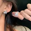 Pendientes de Perla de Lujo Nicho con Aguja de Plata S925, Pendientes de Botón Versátiles de Moda con un Toque de Alta Gama, Artículo Popular de Moda para Influencers y Socialités