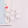 Cuentas sueltas de trébol de cuatro hojas facetadas perforadas de 13 mm en colores de caramelo para bisutería DIY, cuentas de la suerte, accesorios para pulseras
