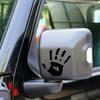 Adesivos de Carro para Comércio Exterior Adesivos Personalizados Impressão de Palma Espelho Retrovisor Espelho do Carro Decalque Decorativo Adesivos Criativos para Carro