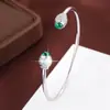 Pulsera exquisita de diseño de baquetas de moda, marca nicho, estilo dulce y fresco, pulsera abierta, joyería versátil para el día a día