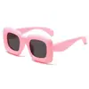 Gafas de Sol Inflables de Hip-Hop para Niños, Divertidas e Interesantes, Estilo Inflable, Gafas Cuadradas Lindas, Gafas Estilo Calle Y2K para Bebé