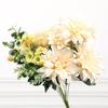 Flores artificiais 12 Dália Oriental decoração de casamento casa crisântemo falso transfronteiriço para fabricantes de flores de peônia Tianzhu