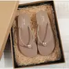 Calçados de Praia, Chinelos, Moda Feminina de Verão, Chinelos com Strass, Roupas de Exterior, Salto Médio, Antiderrapante, Sandálias Plataforma Wedge Grossas de Praia