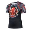 Ropa de entrenador ropa de fitness de secado rápido camiseta de manga corta top de entrenamiento para culturismo deportivo mallas deportivas para correr hombres
