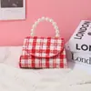 Bolsa Pequeña Roja de Año Nuevo Celebridad de Internet Bolso Cruzado de Princesa Pequeño Fragante Moda Estilo Extranjero Bolsa Linda de Niña Venta al por Mayor