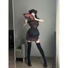Lencería Sexy, Cheongsam de Chica China, Apasionado, No Necesita Quitarse, Coqueteo de Pareja, Tentación Abierta, Uniforme de Juego de Roles de Deseo Puro