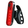 Luz Trasera para Bicicleta Carga USB Luz de Advertencia para Ciclismo Nocturno Cob Alta Luminosidad Impermeable Luz Trasera Accesorios de Equipo para Ciclismo de Montaña