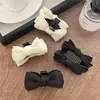 Pinza para el pelo de chica dulce linda de malla con lazo, perla y pedrería, para flequillo y media coleta