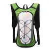 Mochila Esportiva Nova para Ciclismo ao Ar Livre Transfronteiriça Costurada Laser Refletiva Mochila de Maratona Leve Montanhismo Bolsa de Água