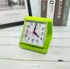 Reloj de Caja Creativa Reloj Despertador Clásico Grande Reloj de Mesita de Noche para Estudiantes Práctico Reloj de Viaje 2658