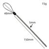 Varilla Expansora para Ojo de Caballo de Metal Xingwan Expande la Uretra y la Bloquea, Varilla de Inserción Peniana con Rosca Macho, Productos Sexuales Alternativos para Adultos Hombres