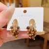 Pendientes de Borla Festivos Rojos con Cuentas para Mujer, Diseño de Nicho, Elegantes Pendientes de Plata con Aguja de Celebridad de Internet, Pendientes Versátiles para el Trabajo