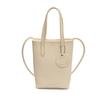 Bolso de Hombro de Gran Capacidad de Moda 2025 Nueva Versión Coreana Bloqueo de Color Superficie Suave Bolso de Mano Sencillo Bolso Vertical para Teléfono de Viaje