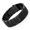 Artículo Popular Transfronterizo: Pulsera Magnética Antigua de Cobre Rojo de Tres Filas para Hombres, Pulsera Magnética Ancha con Escudo Cuadrado en Relieve