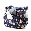 Bolsa de Tecido de Nylon Leve Repelente à Água Bolsa de Compras da Moda Bolsa de Ombro Feminina da Moda Bolsa Transversal Casual Estampada