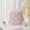Bolsa Menstrual de Bolinhas Listradas Bolsa de Armazenamento Portátil Porta-moedas Bolsa para Batom Maquiagem Mini Novo Modelo 2025 Portátil