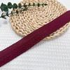 Cinta de borde de hilo de algodón xiangfeng de 3 cm, encaje de pliegues ondulados unilaterales, accesorios de cinturón decorativo para ropa DIY, textiles para el hogar
