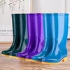 Em nome do frete grátis sapatos de chuva antiderrapantes de cano alto para mulheres atacado sapatos de proteção para o trabalho sapatos de borracha quentes botas de chuva para trabalho na cozinha sapatos aquáticos para mulheres