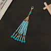 Acessórios DIY Estilo Antigo Série de Franjas Enfeites Pendentes Combinados com Leque Redondo Hanfu Presilha Pingente de Franja Broche Pingente Cheongsam