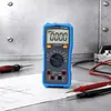 Multímetro diseñado con chip inteligente DT155B, selección automática de rango, identificación de capacitores grandes, medición eficaz real de cables de fase y neutro