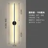 Nueva lámpara de pared LED transfronteriza, luminaria de tira lineal, acogedora y versátil, lámpara de pared de tira minimalista moderna de lujo ligero para dormitorio