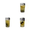 Vaso de vidrio refinado vaso para jugo vaso para bebida vaso tallado vaso alto vaso vaso para cerveza Vaso para leche vaso para enjuague bucal engrosado