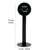 Cafetera moka cuchara para café molido prensador de café doble uso 51/58 mm cuchara para granos 10 g martillo para café de acero inoxidable cuchara medidora de café