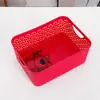 Armazenamento Diversos Pato Amarelo Urso Morango Cesta Plástica Armazenamento de Mesa de Escritório Chave Cosméticos Caixa de Armazenamento de Lanches