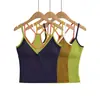 25 Camisola de Verano Inspirada en Diseños, Corte Ajustado, Cuello en V para Mujer, Camiseta Dopamina con Almohadillas en el Pecho, Falso Dos Piezas con Bloques de Color