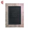 Puerta de persiana de gabinete Aleación de aluminio Inserción interior Placa acrílica Gabinete de almacenamiento para ropa y zapatos Ventilación de baño Ventana transpirable